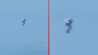 El "hombre con un jetpack" que trae de cabeza al aeropuerto de Los Ángeles podría ser un maniquí colgado de un dron